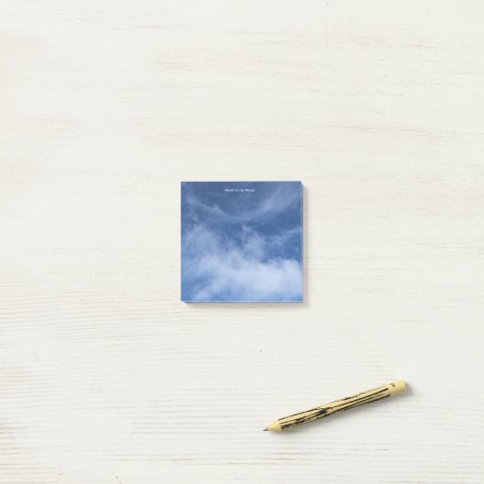 Post-it® Collection Sky Wings (Sur un bureau)