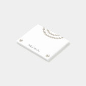 Post-it® Collier de perles élégant (Incliné)