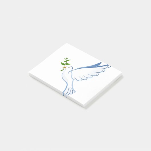Post-it® colombe en vol (Incliné)