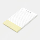 Post-it® Colorblock Pastel Moderne Simple (Incliné)