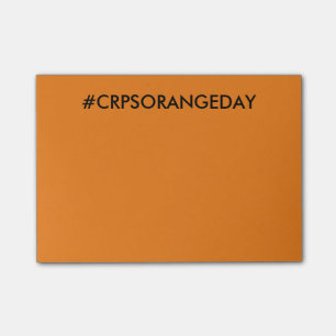 Post-it® Colorez le post-it de #CRPSORANGEDAY d'Orange™ du