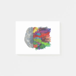Post-it® Colorful Brain