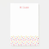 Post-it® Colorful Buttons Post-It Notes (Devant)