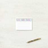 Post-it® Colorful Cat Prints Lined Post It Notes (Sur un bureau)