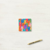 Post-it® Colorful cats (Sur un bureau)