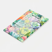 Post-it® Colorful Summer Succulent Botanical Garden (Incliné)