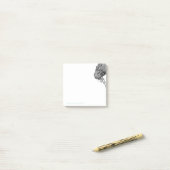 Post-it® Colt en deux rênes - Notes 3" x 3" (Sur un bureau)
