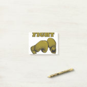 POST-IT® COMBATTRE UNE PAIRE D'AMÉNAGEMENT GLOVE ILLUSTRATI (Sur un bureau)