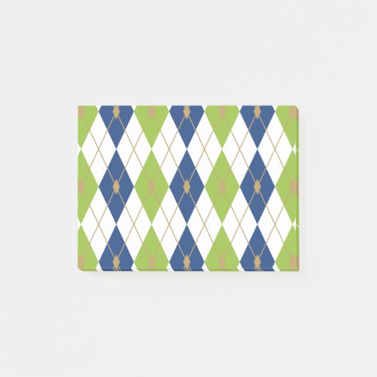 Post-it® Combinaison de couleurs de losange 4 (Devant)