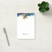 Post-it® Combinaison de plongée bleue Scuba Cat (Bureau)