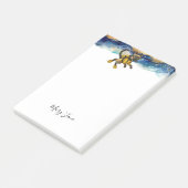 Post-it® Combinaison de plongée bleue Scuba Cat (Incliné)