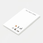 Post-it® Commandes Cat (Incliné)