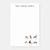 Post-it® Commandes Cat (Devant)