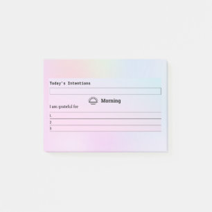 Post-it® Commencez la journée par des intentions