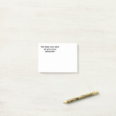 Post-it® Comment fait votre voix pour ne pas vous donner un (Sur un bureau)