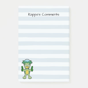 Post-it® Commentaires de Kappa - Amusant Yokai Monstre