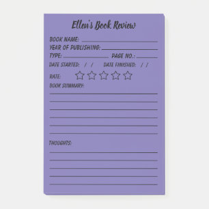Post-it® Commentaires personnalisés sur la révision et l'in