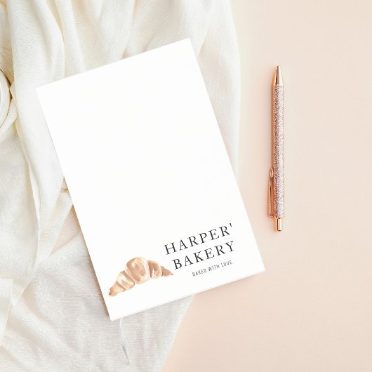 Post-it® Commerce du logo professionnel de boulangerie mode