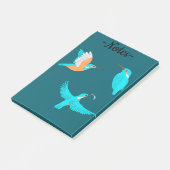 Post-it® Common Kingfishers (Incliné)