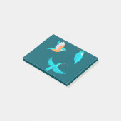 Post-it® Common Kingfishers (Incliné)
