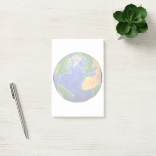 Post-it® Complétez La Terre Avec Des Données Topographiques