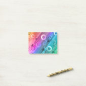 Post-it® Composition abstraite (Sur un bureau)