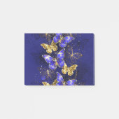 Post-it® Composition avec papillons Sapphire (Devant)