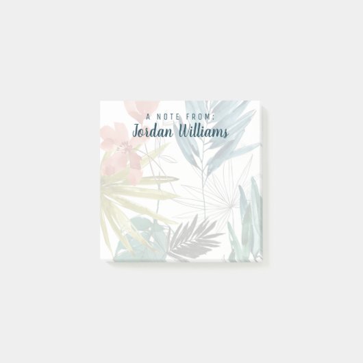 Post-it® Composition tropicale (Devant)