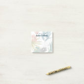 Post-it® Composition tropicale (Sur un bureau)