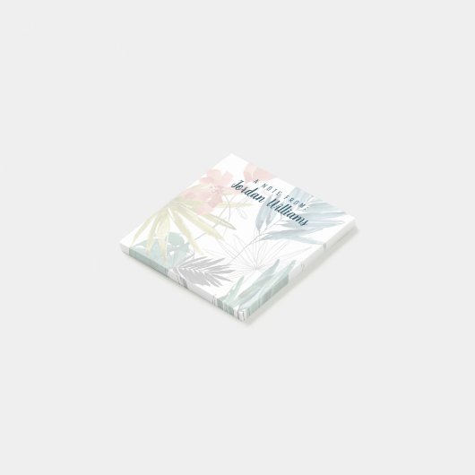 Post-it® Composition tropicale (Incliné)