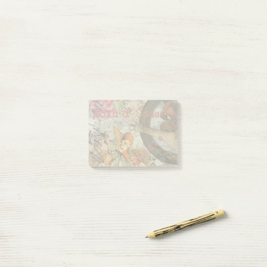 Post-it® Comptine de la Mère l'Oie Conte de Fées (Sur un bureau)