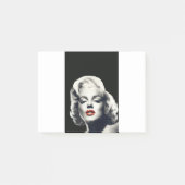 Post-it® CON24BW-V4 lèvres rouges Marilyn DANS BLACK.tif (Devant)