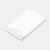 Post-it® Conception abstraite géométrique de plancher (Incliné)