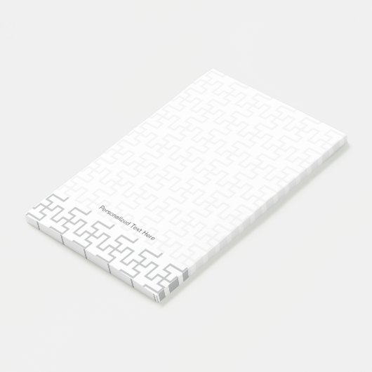 Post-it® Conception abstraite géométrique de plancher (Incliné)