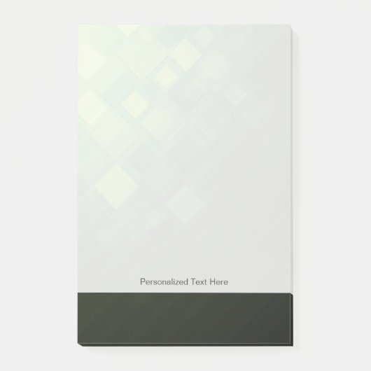 Post-it® Conception abstraite verte de technologie (Devant)