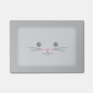 Post-it® Conception animale mignonne de visage de chat