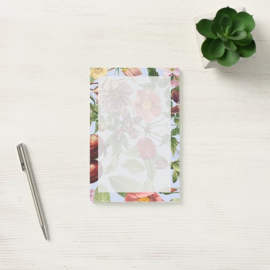 Post-it® Conception botanique vintage (Bureau)
