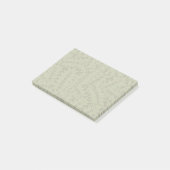 Post-it® Conception classique Art Nouveau de branche de Wil (Incliné)
