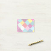 Post-it® Conception d'abrégé sur courses de peinture (Sur un bureau)