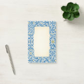 Post-it® Conception d'aquarelle fixe portugaise d'azulejo (Bureau)