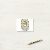 Post-it® Conception de chat amateur de sushi gourmet (Sur un bureau)