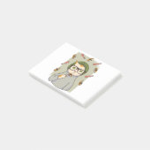 Post-it® Conception de chat amateur de sushi gourmet (Incliné)