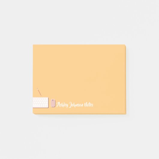 Post-it® Conception de clavier moderne personnalisée (Devant)