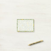 Post-it® Conception de fruit de grenade de William Morris (Sur un bureau)