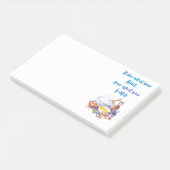 Post-it® Conception de gâteau sucré (Incliné)