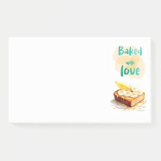 Post-it® Conception de gâteau sucré (Devant)