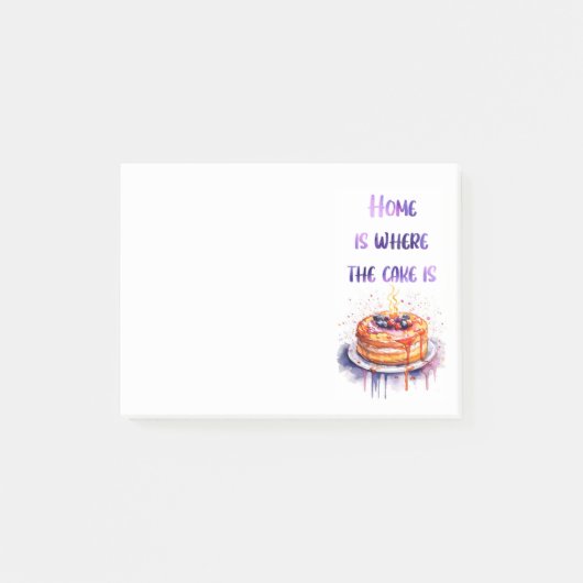 Post-it® Conception de gâteau sucré (Devant)