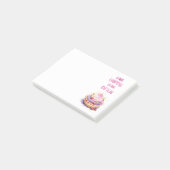 Post-it® Conception de gâteau sucré (Incliné)