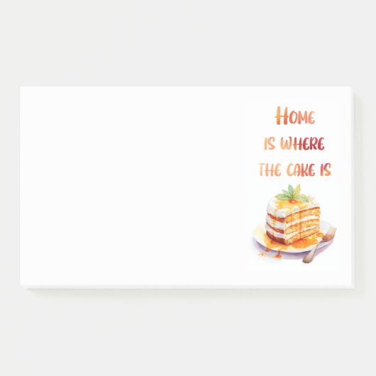 Post-it® Conception de gâteau sucré (Devant)