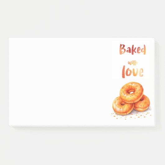Post-it® Conception de gâteau sucré (Devant)